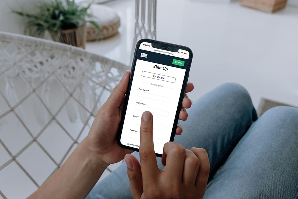 greenpass online medical card mobile
